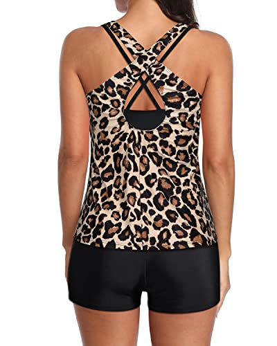 W&W Mode | Athletischer Sport Bh Und Boyshorts 3 Teilige Tankini Badeanzüge