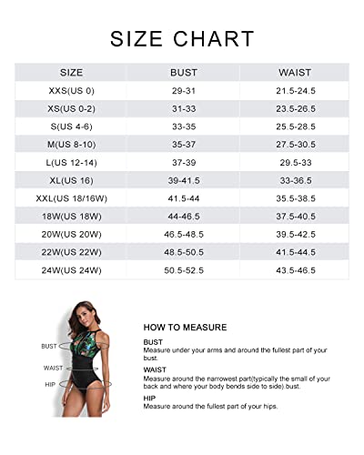 W&W Mode | Bauchkontrolle Hochkragen Tankini Oberteil Für Frauen Olivgrün