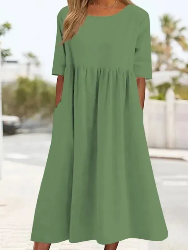 W&W Mode | Elegantes, Bequemes Baumwollkleid