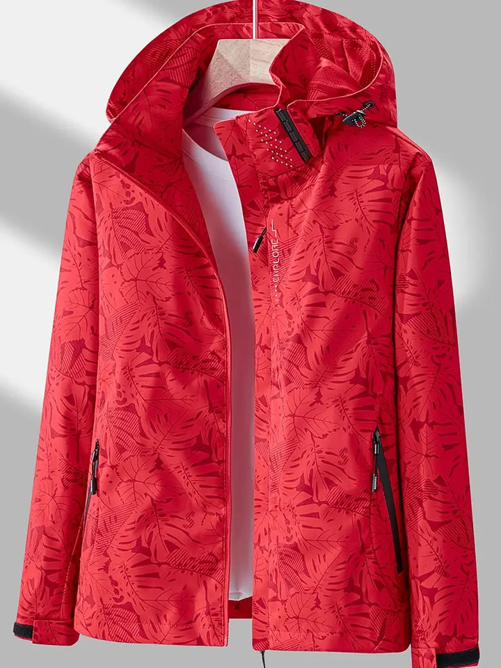 W&W Mode | Damen Outdoor-Jacke wind- und regenfest mit abnehmbarer Kapuze | Ideal für abenteuerliche Tage