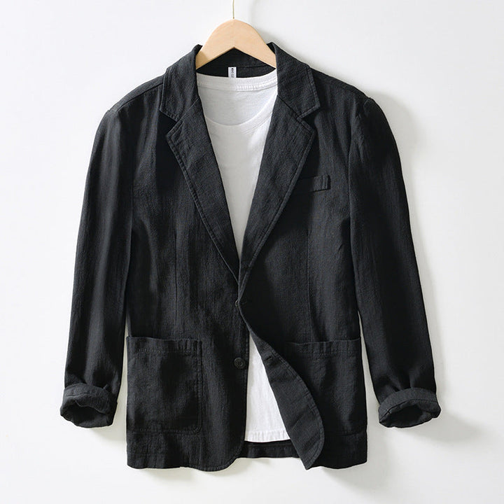 W&W Mode | Herren Leichter Leinen Blazer