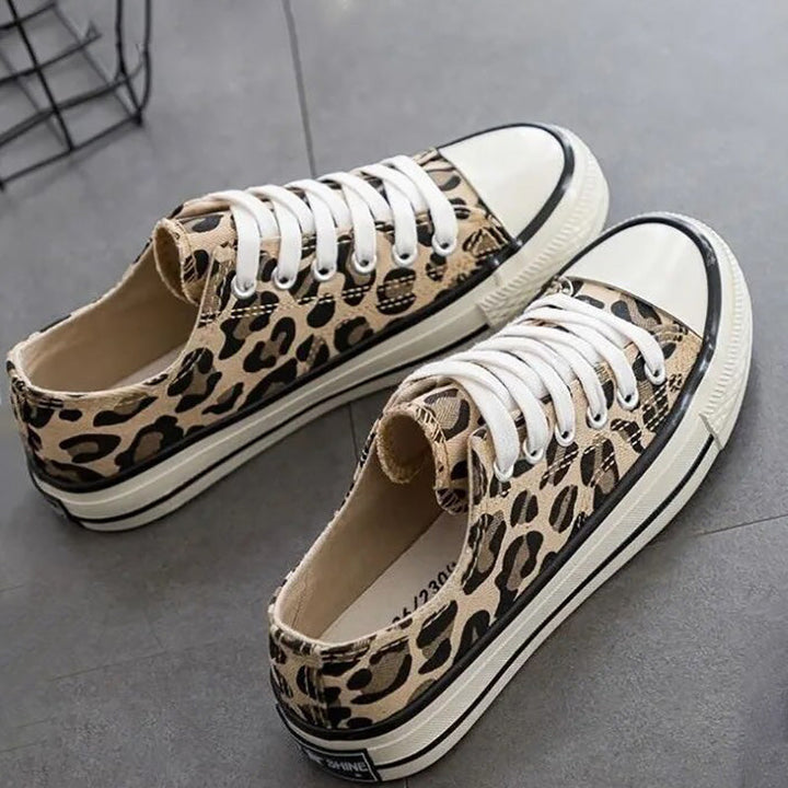 W&W Mode | Leopard Turnschuhe