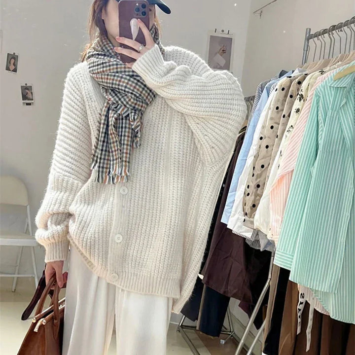 Damen Strickjacke in Übergröße