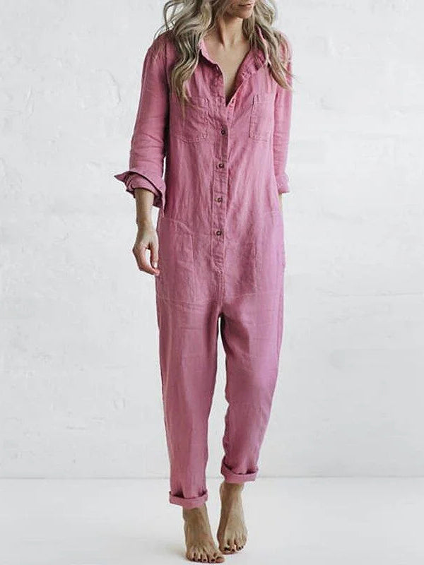 W&W Mode | Langarm-Jumpsuit – Bequem und stylisch