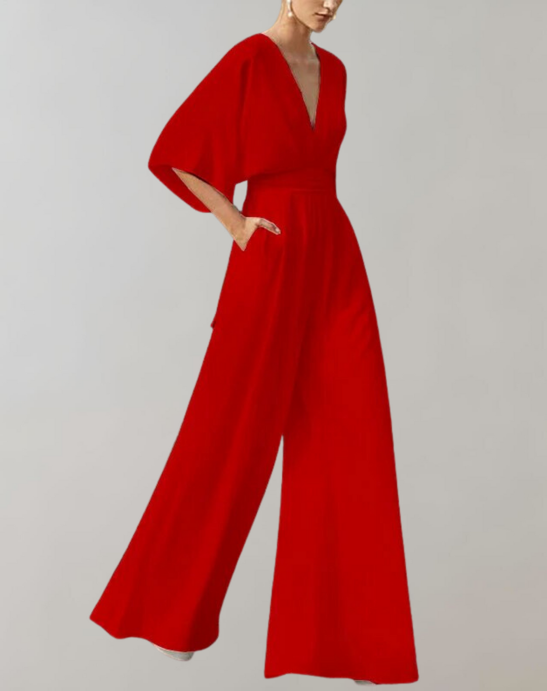 Damen Jumpsuit mit weitem Bein