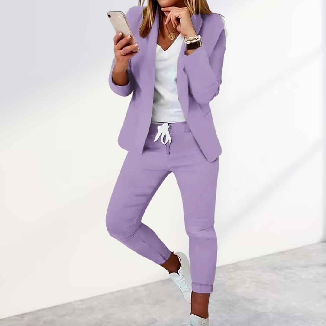 W&W Mode | Stylisches Blazer & Hosen-Set