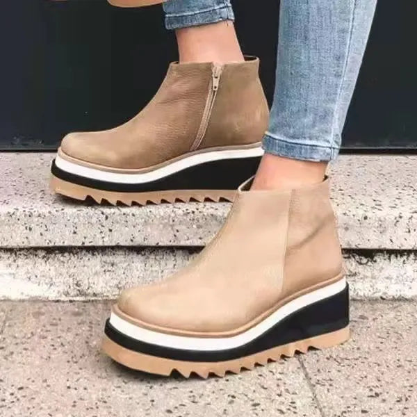 W&W Mode | Orthopädische Lederstiefel