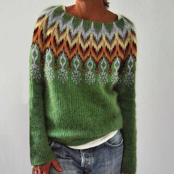 W&W Mode | Damen Retro Pullover