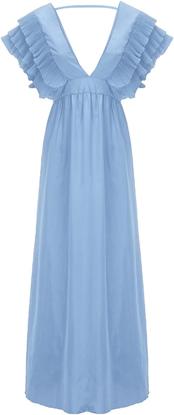 W&W Mode - Elegantes Kleid mit gerafften Ärmeln