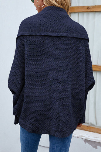 W&W Mode | Eleganter Herbst Strickcardigan mit Dolmanärmeln für Frauen