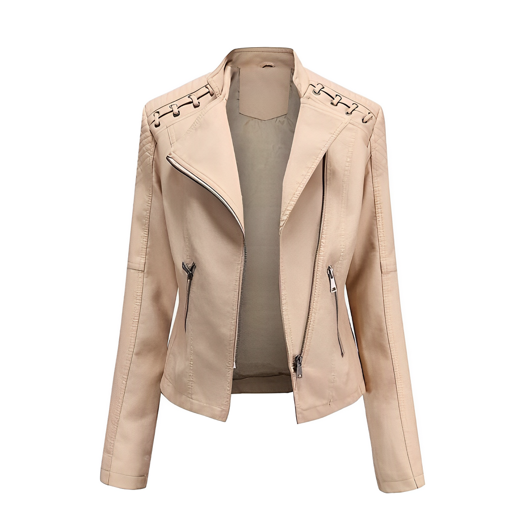 W&W Mode Allrounder: Die ElegantAura Lederjacke