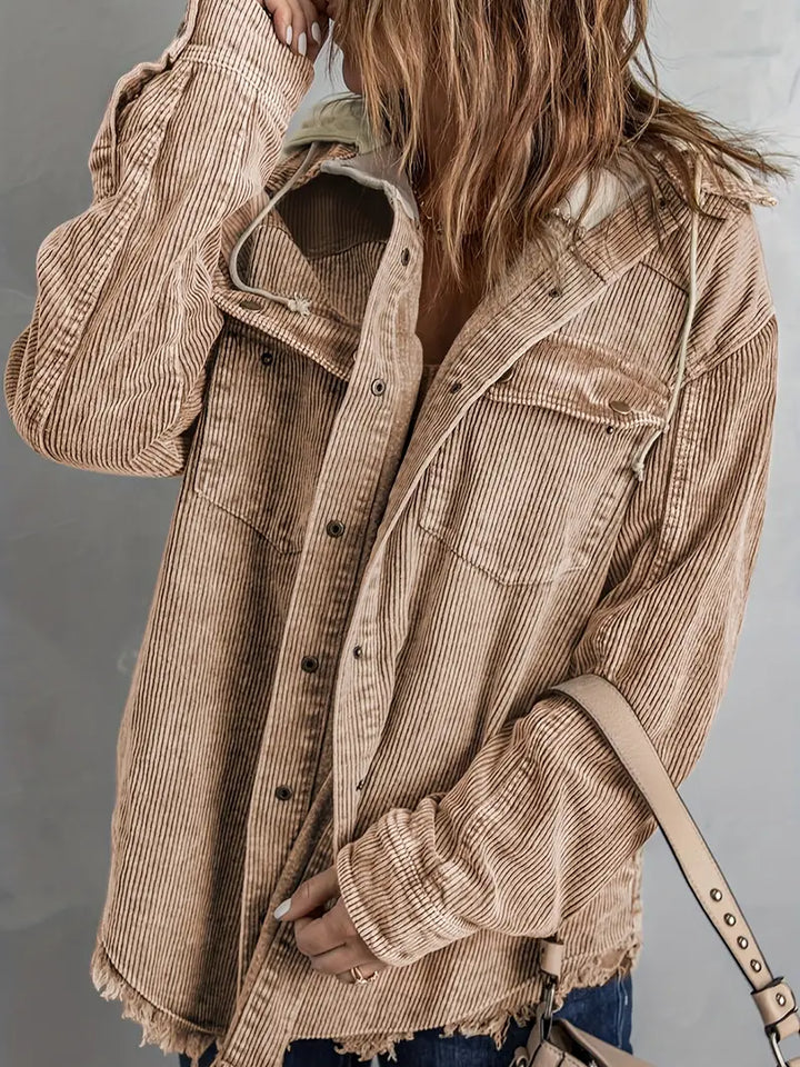 Mühelos und trendige Jacke