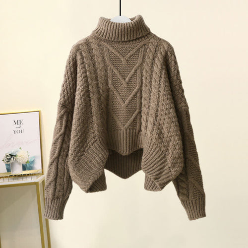 W&W Mode | Elegantes Set Aus Rollkragenpullover Und Lockerer Hose