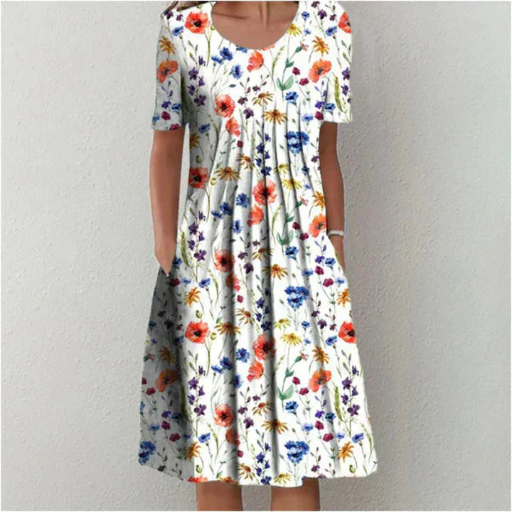 W&W Mode | Elegantes Baumwollkleid