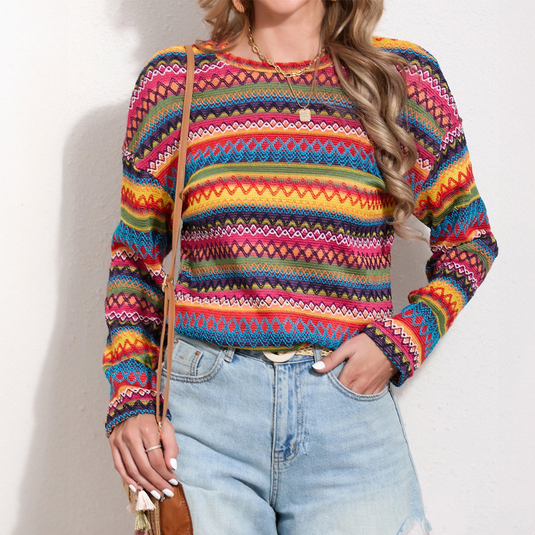 W&W Mode | Retro-Herbstpullover