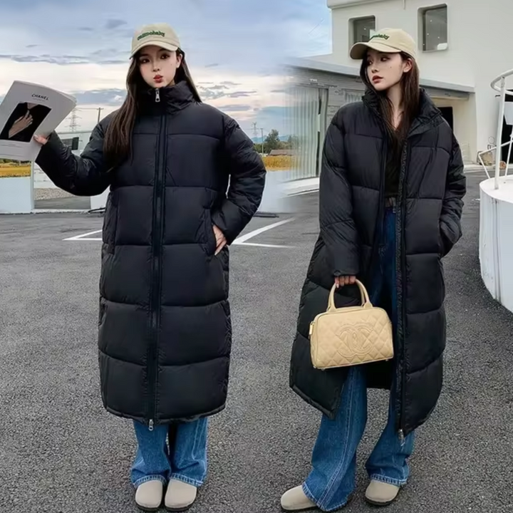 W&W Mode | Lange Gepolsterte Jacke