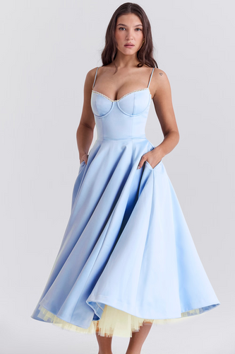W&W Mode | Elegante Midi Kleid