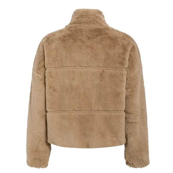 W&W Mode Plüschjacke