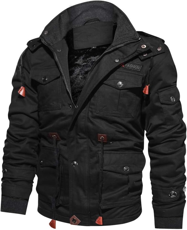 W&W Mode | Gefütterter Militärstil Mantel