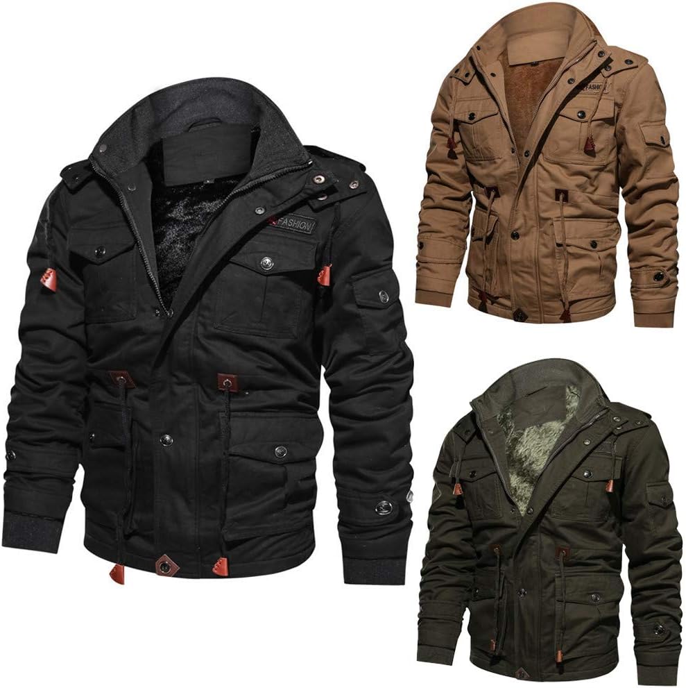 W&W Mode | Gefütterter Militärstil Mantel