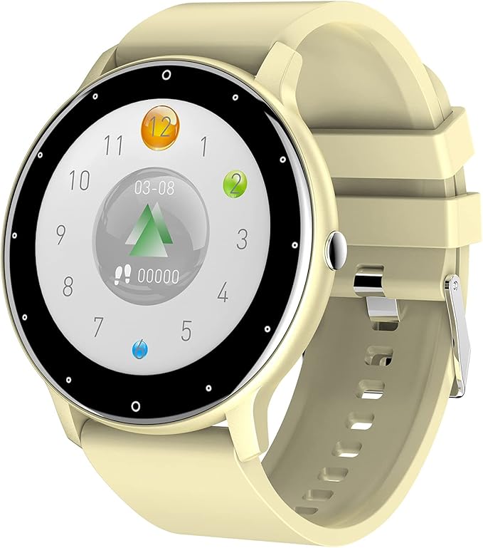 W&W Mode | Wasserdichte Unisex Smartwatch Mit Fitness Tracker Und Herzfrequenzmesser