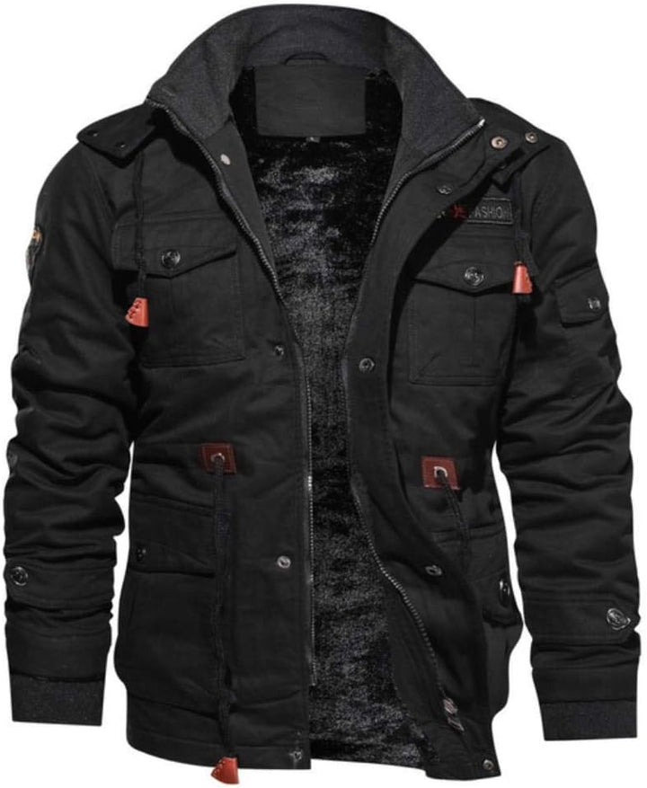 W&W Mode | Gefütterter Militärstil Mantel