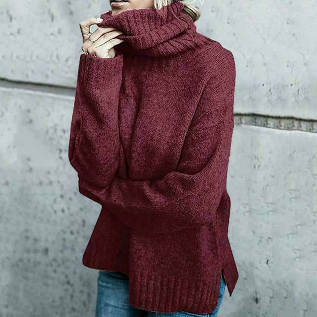 W&W Mode | Rollkragen Strickpullover