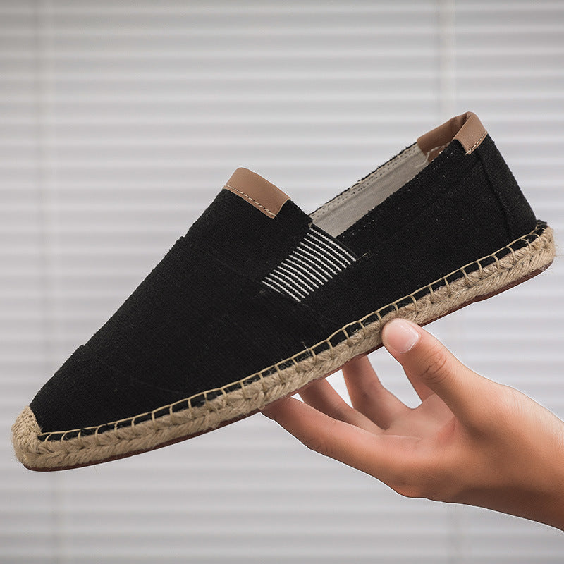 W&W Mode | Stilvolle Leichte Canvas Loafer Für Herren