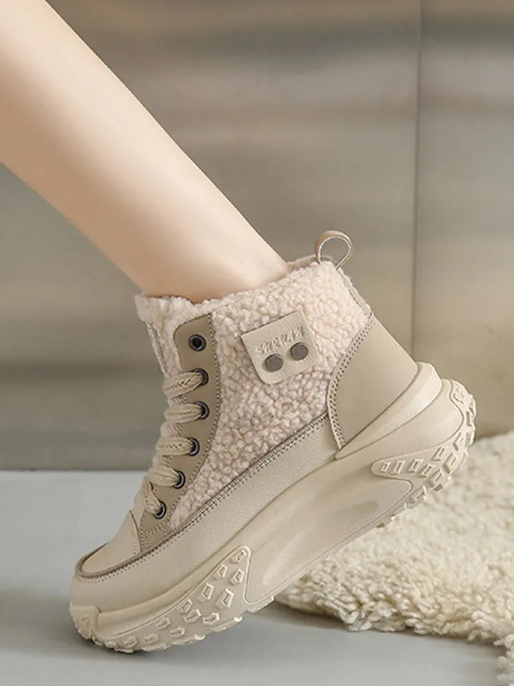 W&W Mode | Schneestiefel Für Frauen Mit Dicker, Warmer Sohle
