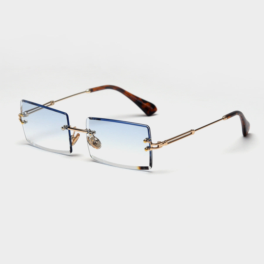 W&W Mode | Modische Rechteckige Sonnenbrille Im Retro Stil
