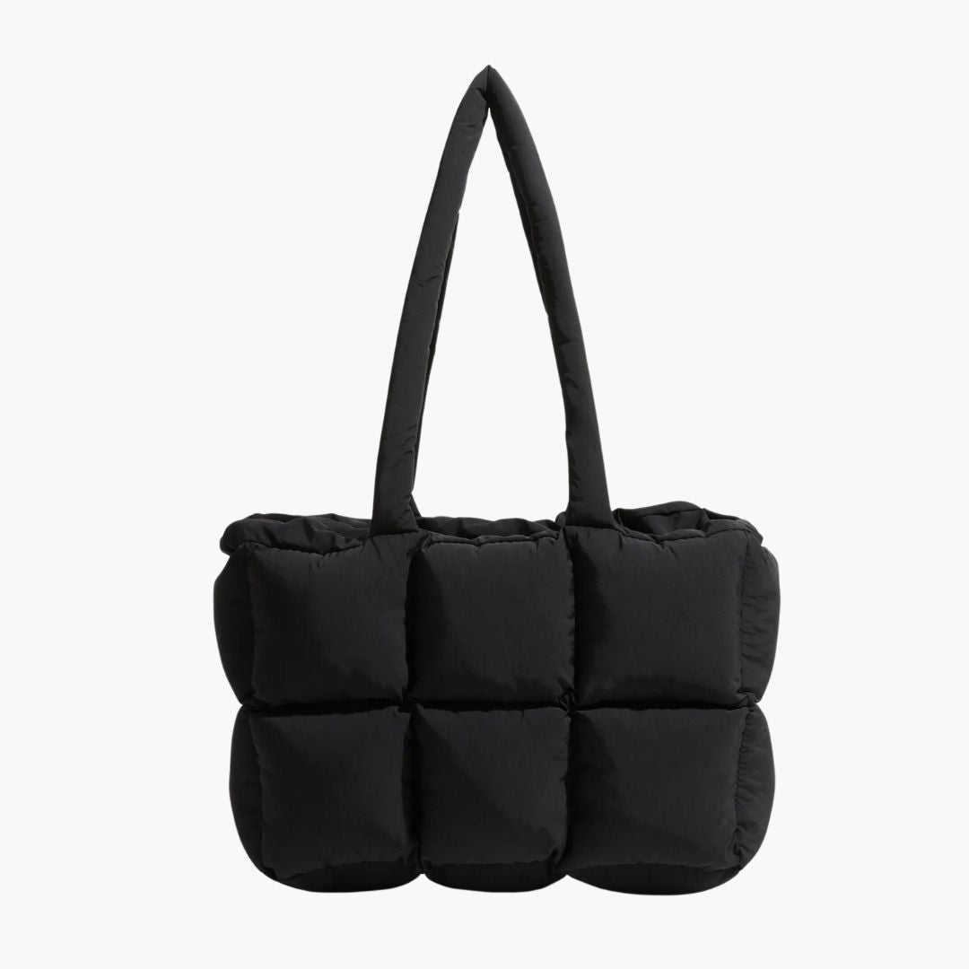 W&W Mode | Puffer Schultertasche für Damen - Stilvolle und geräumige Handtasche