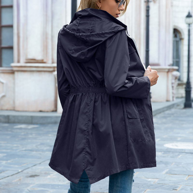 W&W Mode | Stylische Wasserdichte Regenjacke mit