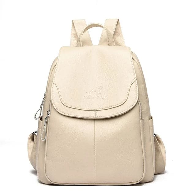 W&W Mode | Diebstahlsichere Leder Rucksack