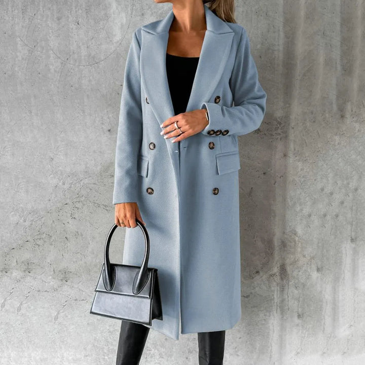 Winterjacke mit Revers für Frauen