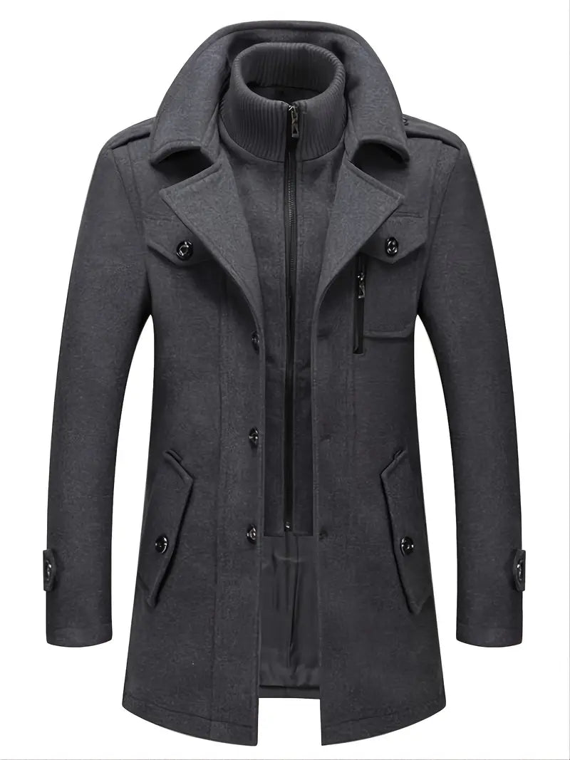 W&W Mode - Doppelkragen-Jacke