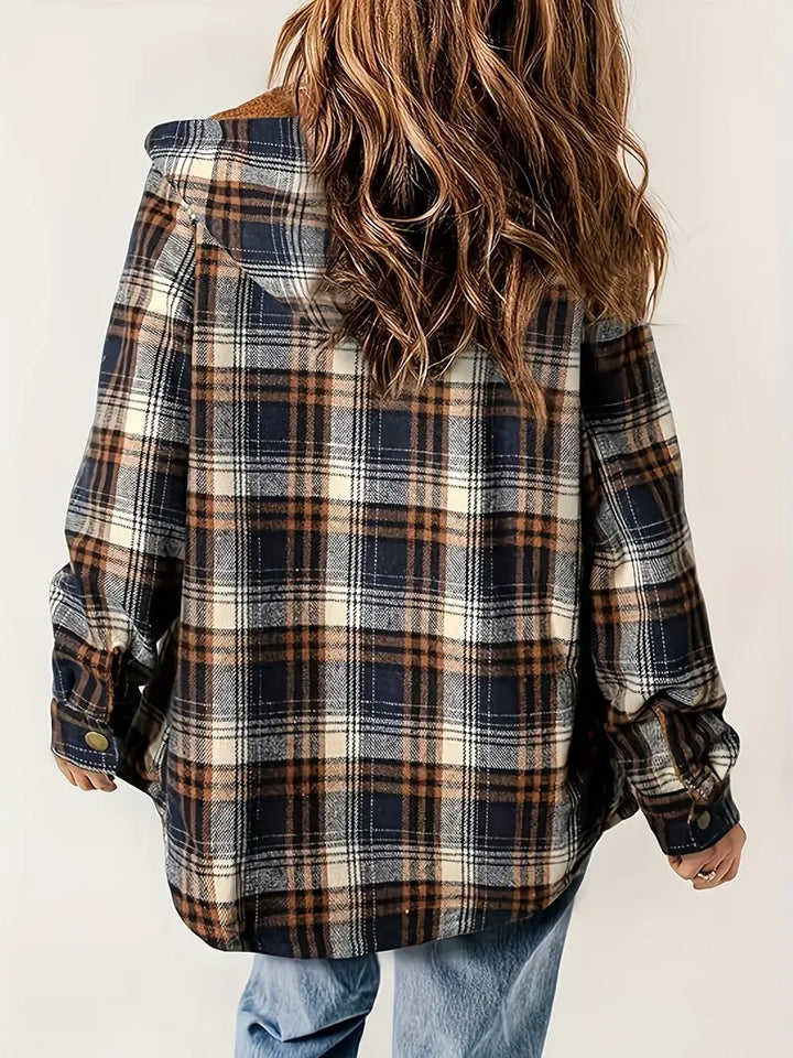 W&W Mode | Warme Jacke Mit Kapuze Und Reißverschluss