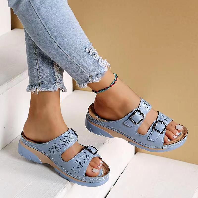 W&W Mode | Bequeme Orthopädische Sandalen für Damen