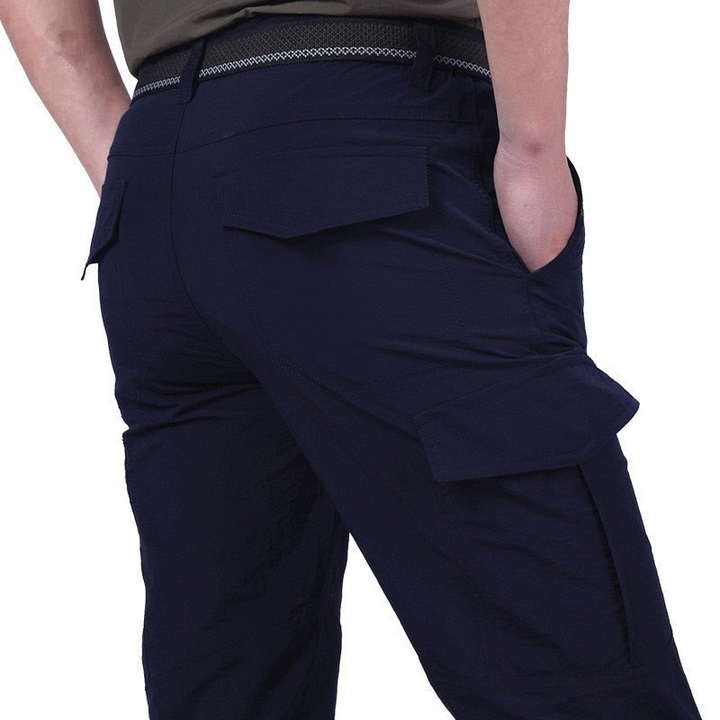 W&W Mode | Funktionale Und Stilvolle Herren Cargo Hose Mit Praktischen Klappen Taschen