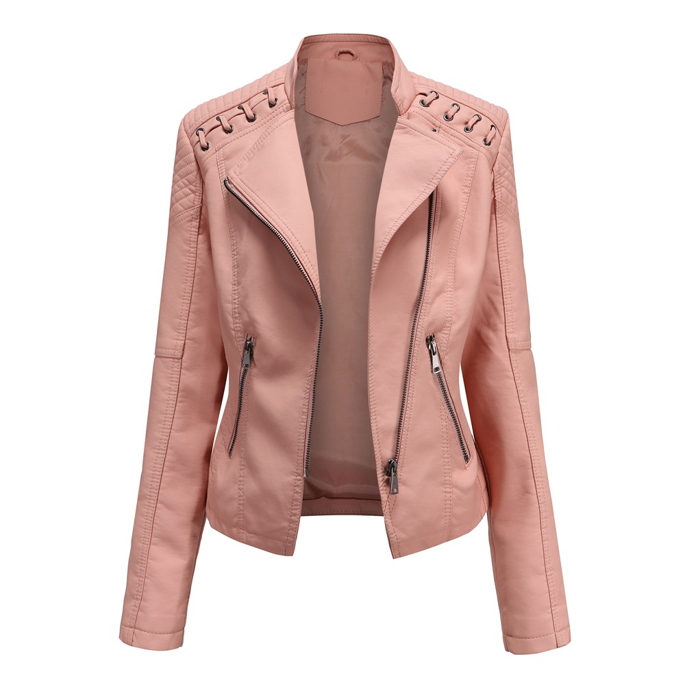 W&W Mode Lederjacke Frau