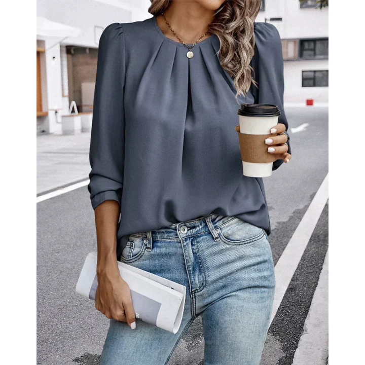 W&W Mode | Rüschentop mit Puffärmeln für Damen - Elegant und Trendy