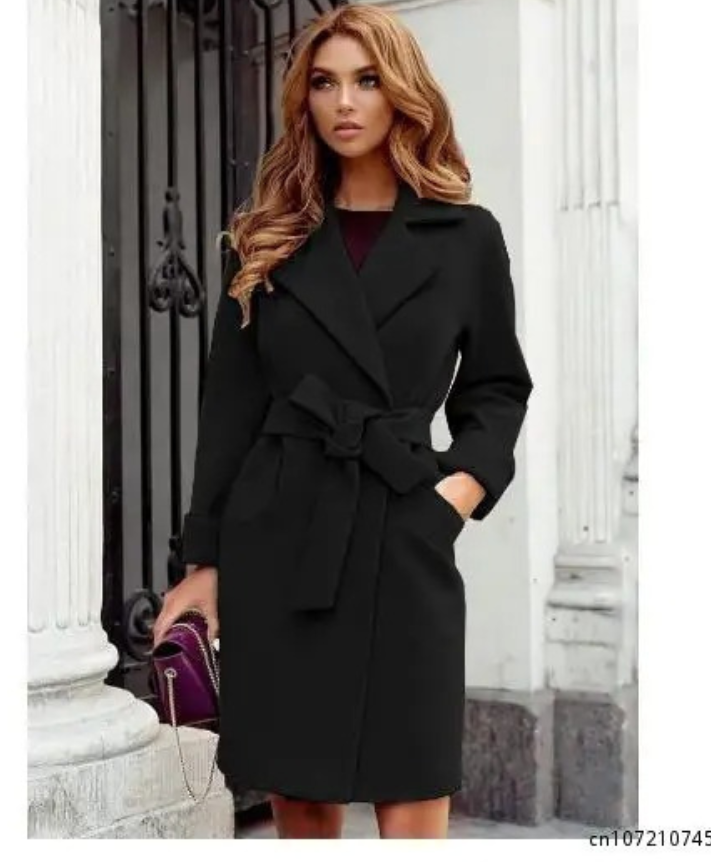 W&W Mode | Stylischer Trenchcoat mit Gürtel