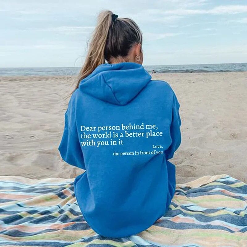 W&W Mode | Warmth Pullover mit Buchstabenaufdruck