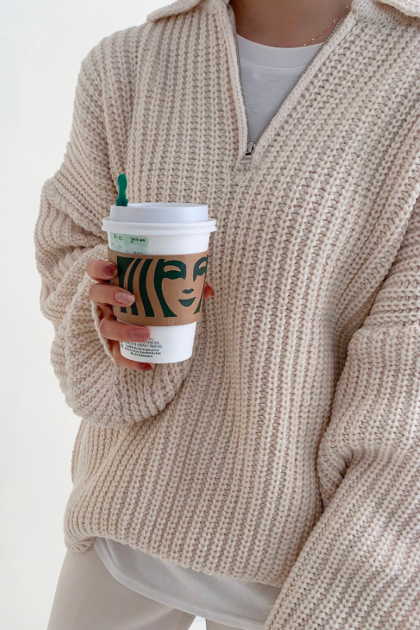 W&W Mode - Winter Ritsen Pullover