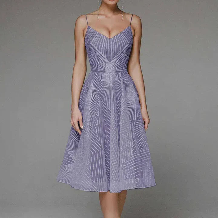 W&W Mode | Damen Besticktes Luxuskleid