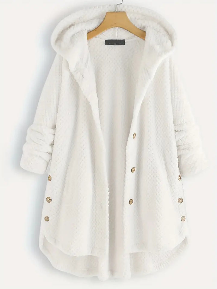 W&W Mode | Gefütterte Damenjacke mit Knöpfen - Stilvolle Jacke für kalte Tage