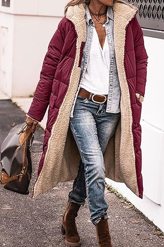 W&W Mode | Wendbare Lange Pufferjacke