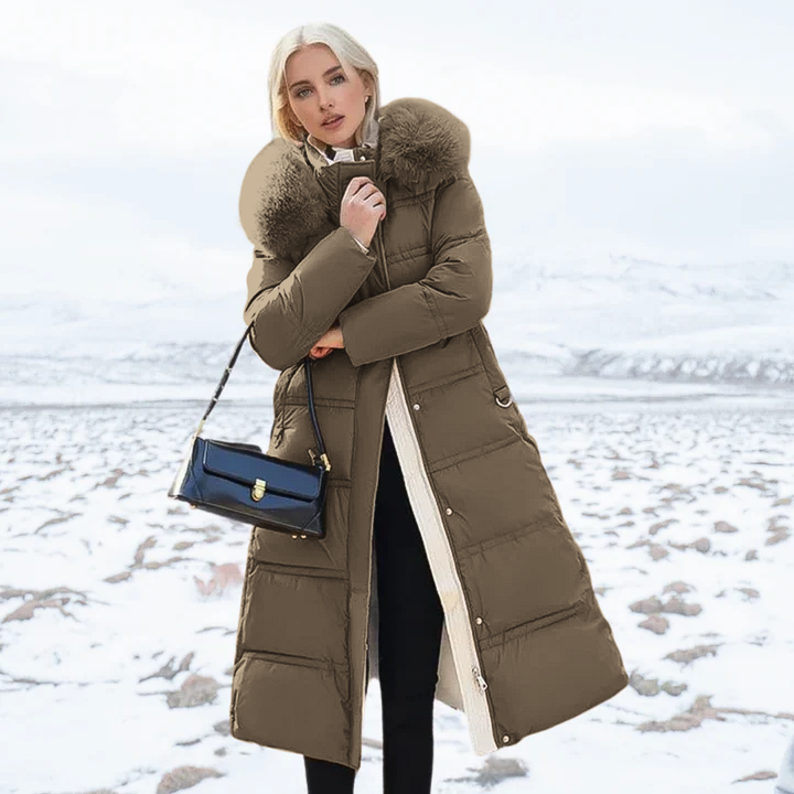 W&W Mode | ELISA Luxus Damen Wintermantel