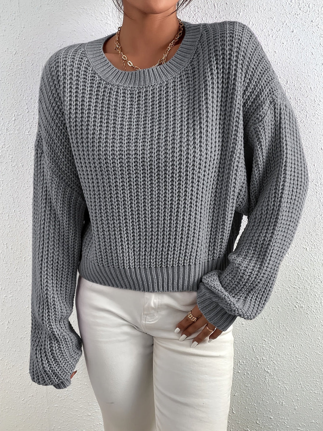 W&W Mode | Lässiger Longpullover Damen mit