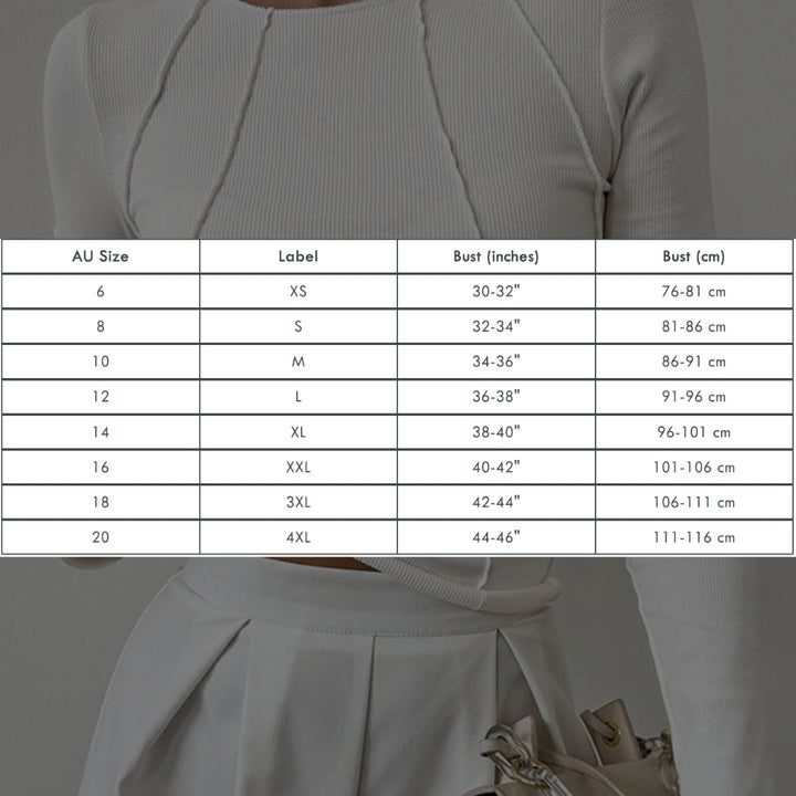 W&W Mode | Stilvolles Ripp-Shirt mit Nahtakzenten