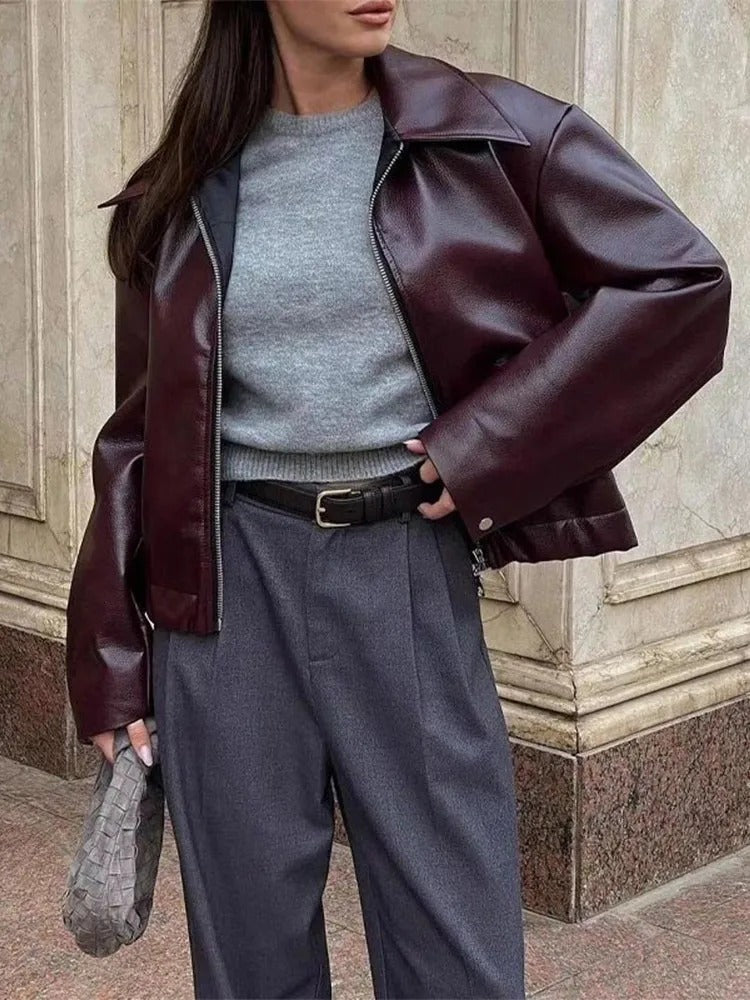 W&W Mode | Vegane Lederjacke